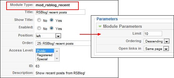 RSBlog! Recents Posts Module